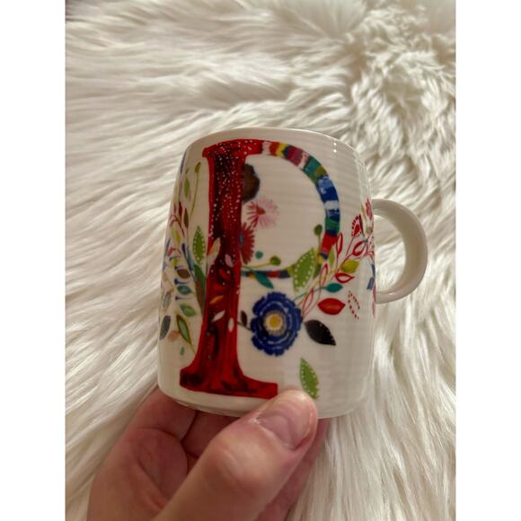 Anthropologie Petal Palette “P” Mug by Starla M. Halfmann - Picture 2 of 7